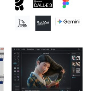 2025 dark-mode AI creative workspace